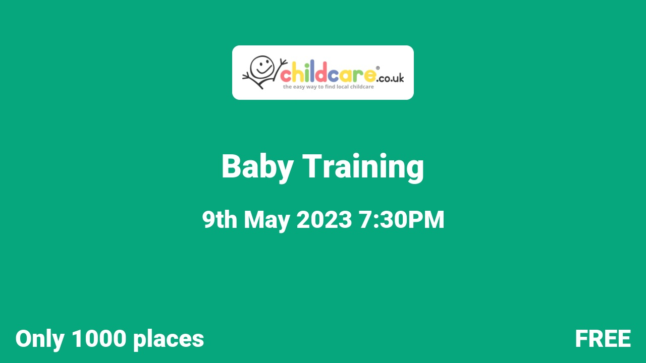 Baby Training Poster