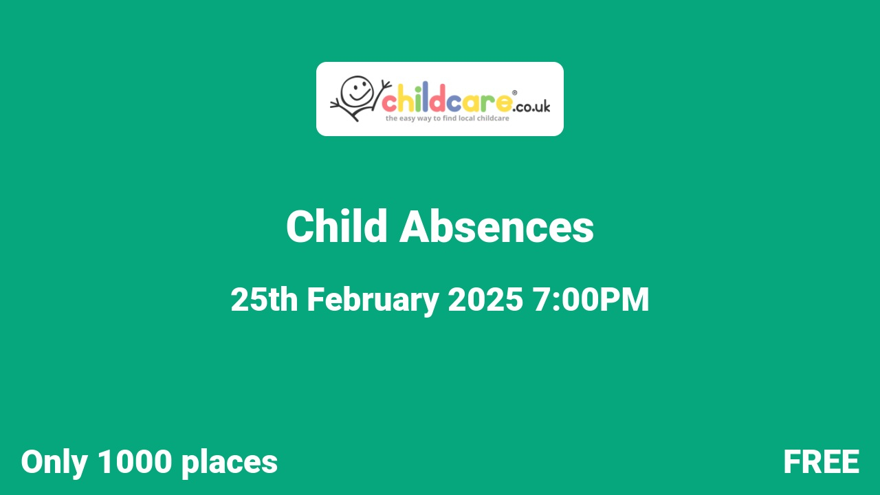 Child Absences poster