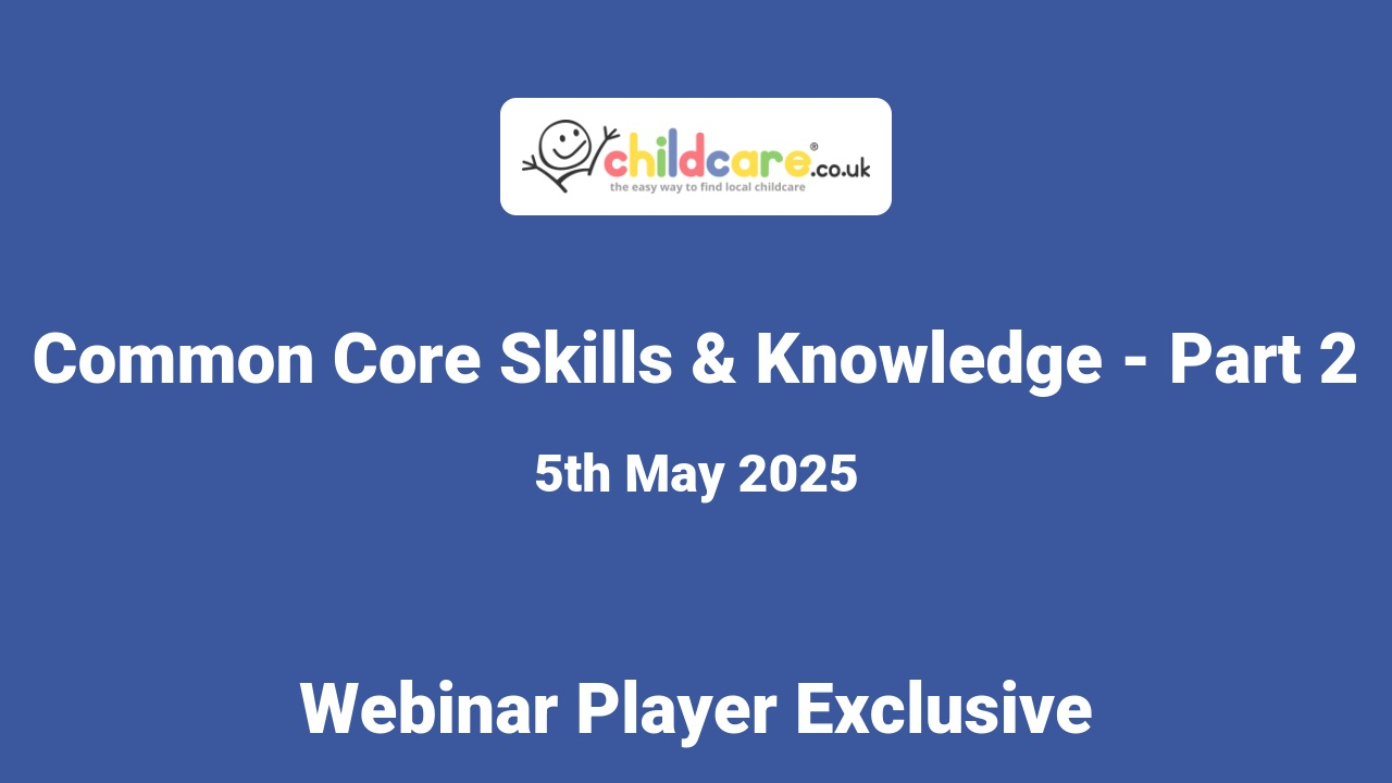 Common Core Skills & Knowledge - Part 2 poster