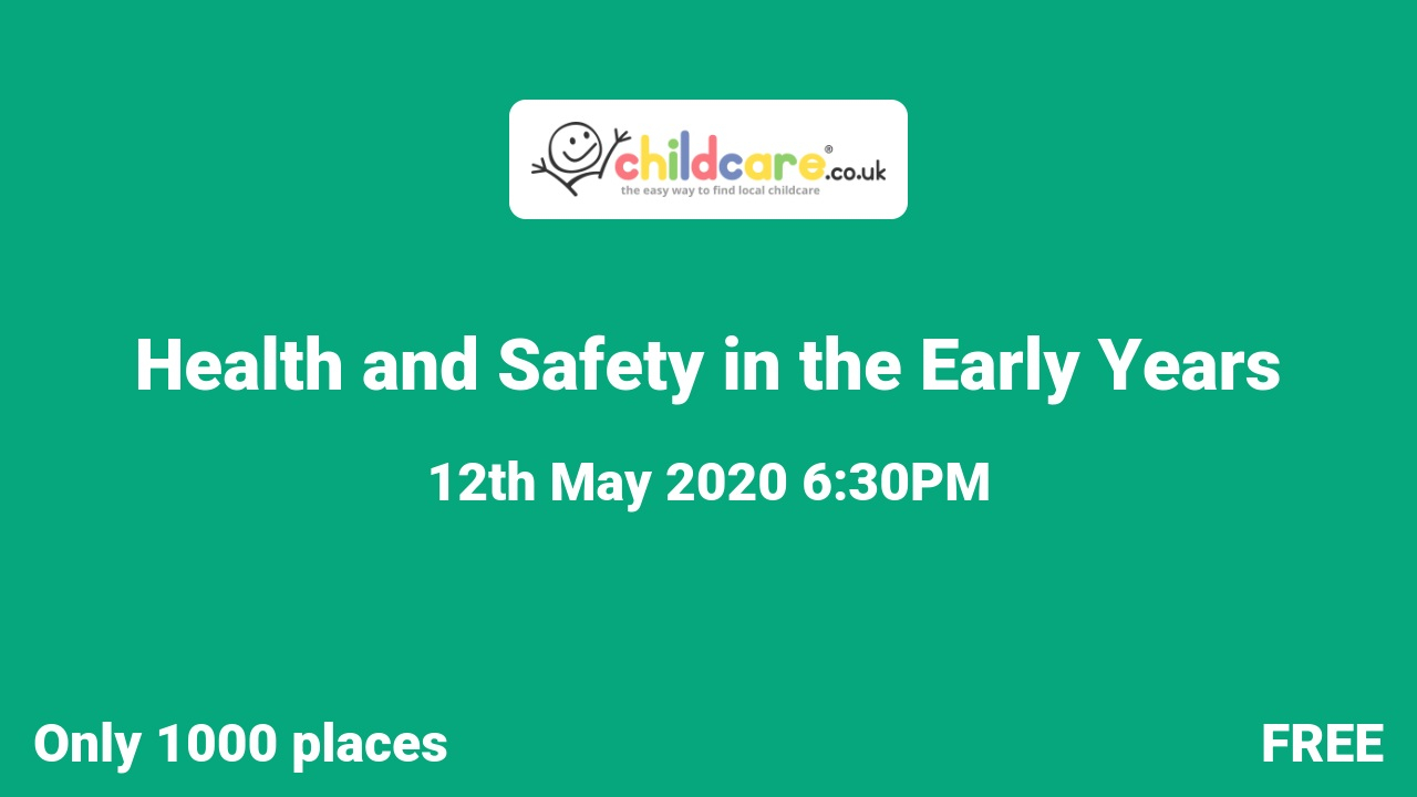 Health and Safety in the Early Years Poster