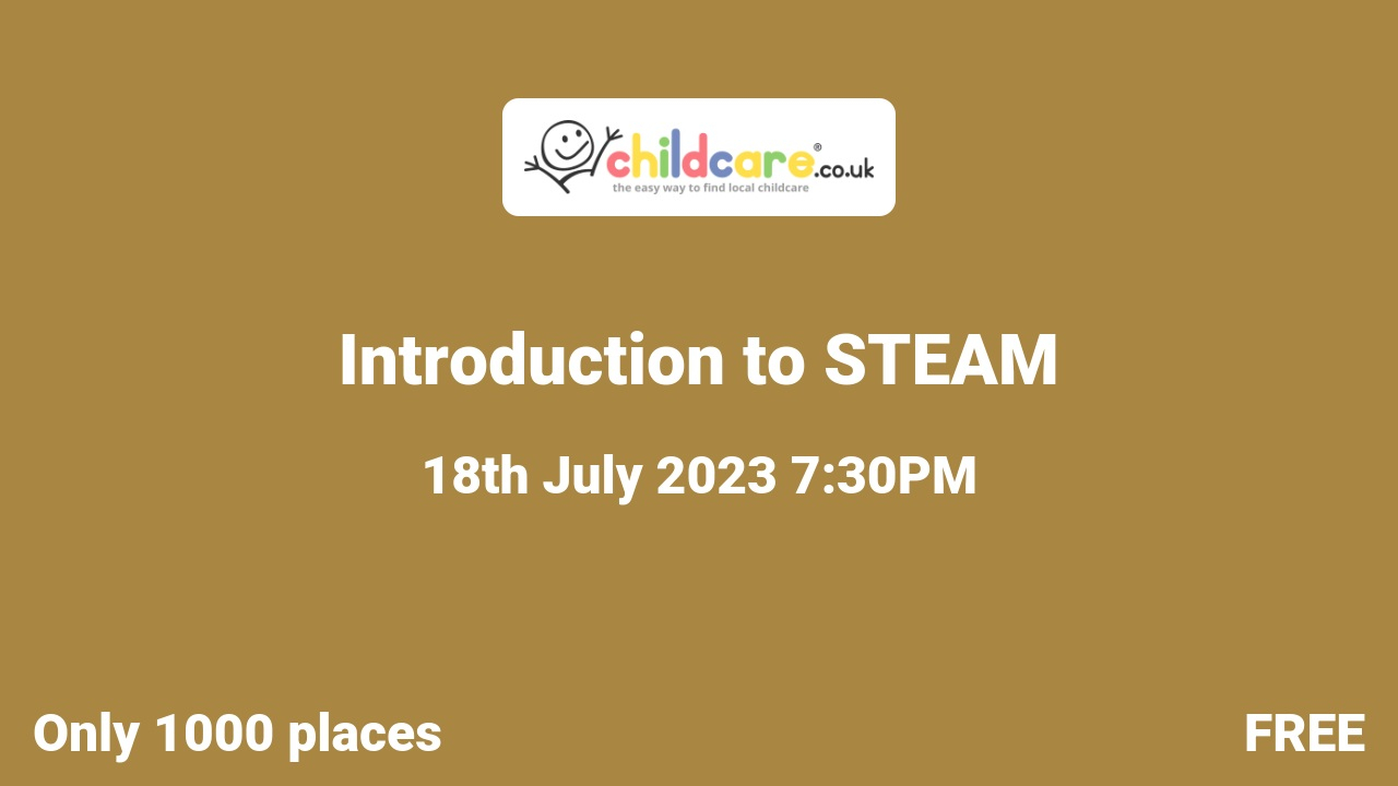 Introduction to STEAM poster