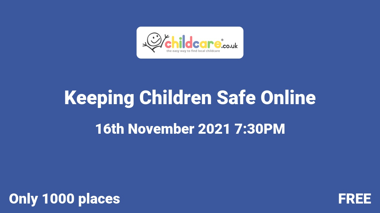 Keeping Children Safe Online Poster