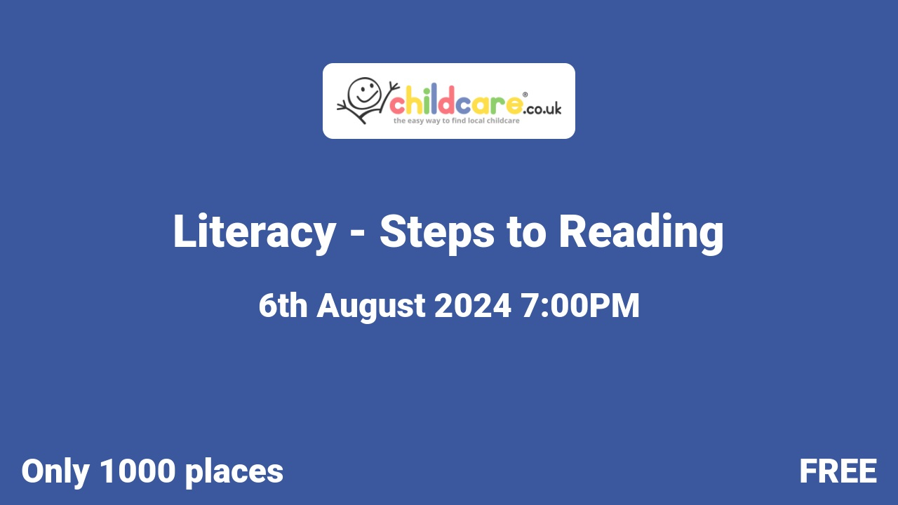 Literacy - Steps to Reading Poster