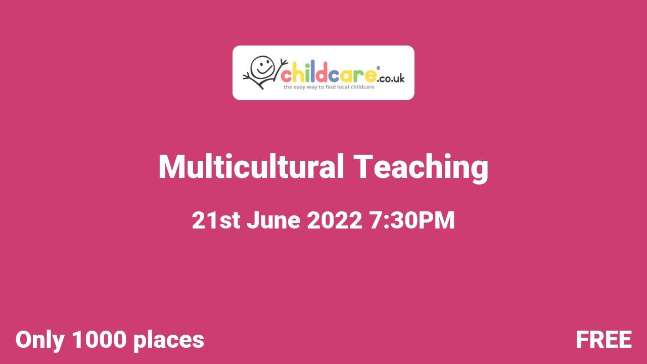 Multicultural Teaching poster