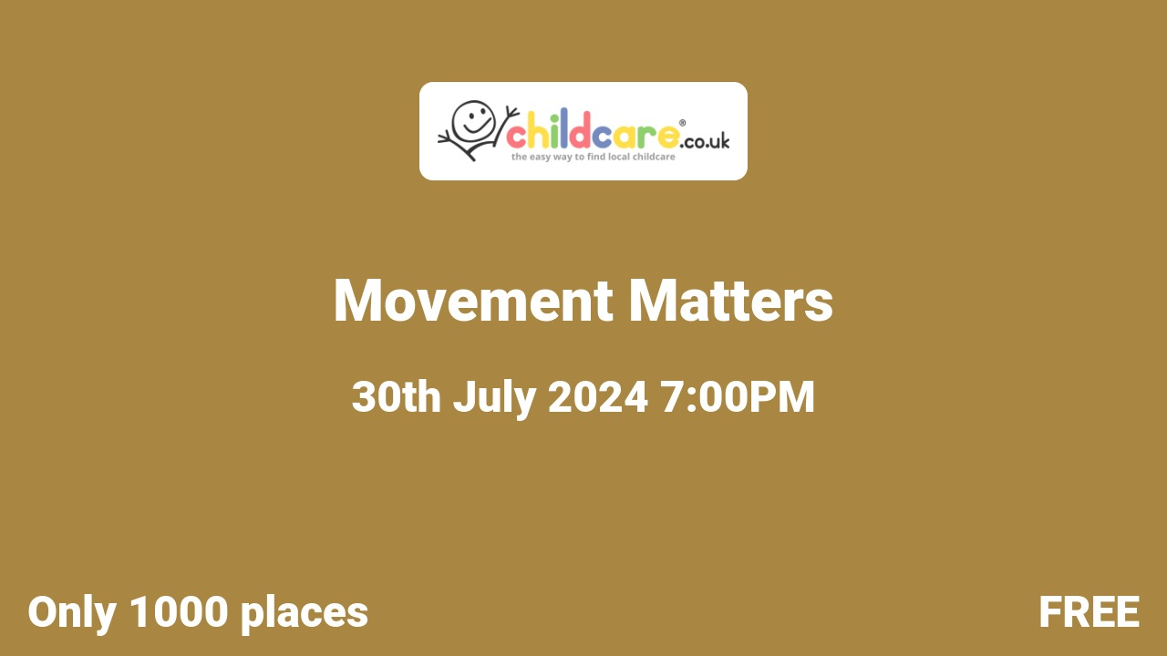 PD - Movement matters poster