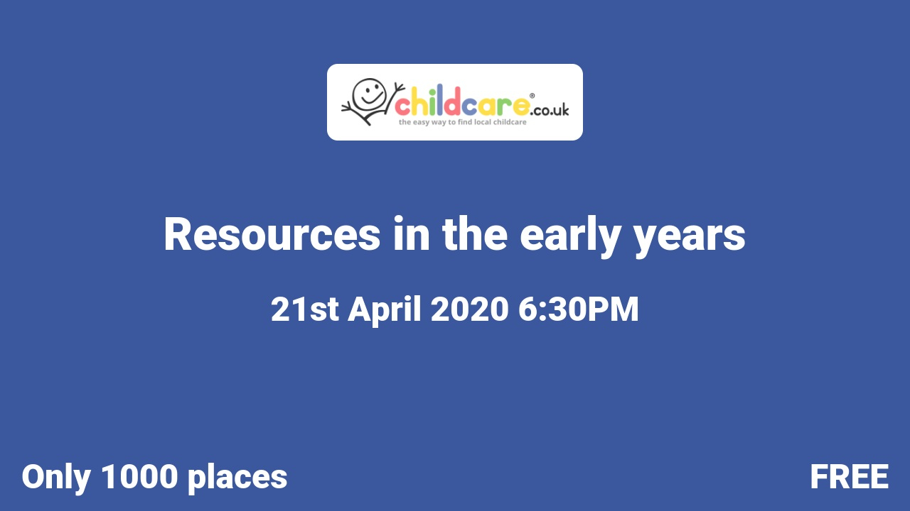 Resources in the early years Poster