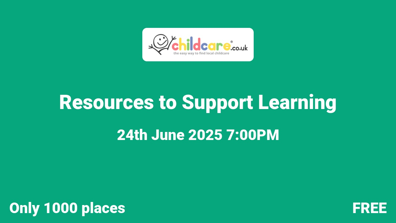 Resources to Support Learning poster