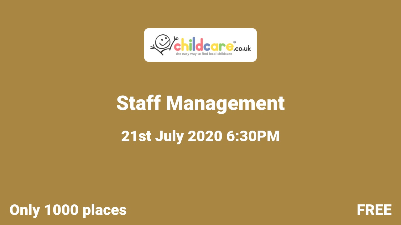 Staff Management  poster