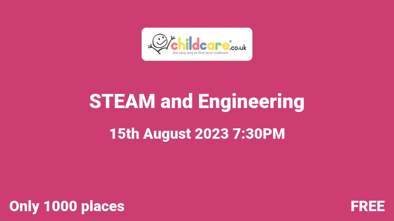 STEAM and Engineering poster