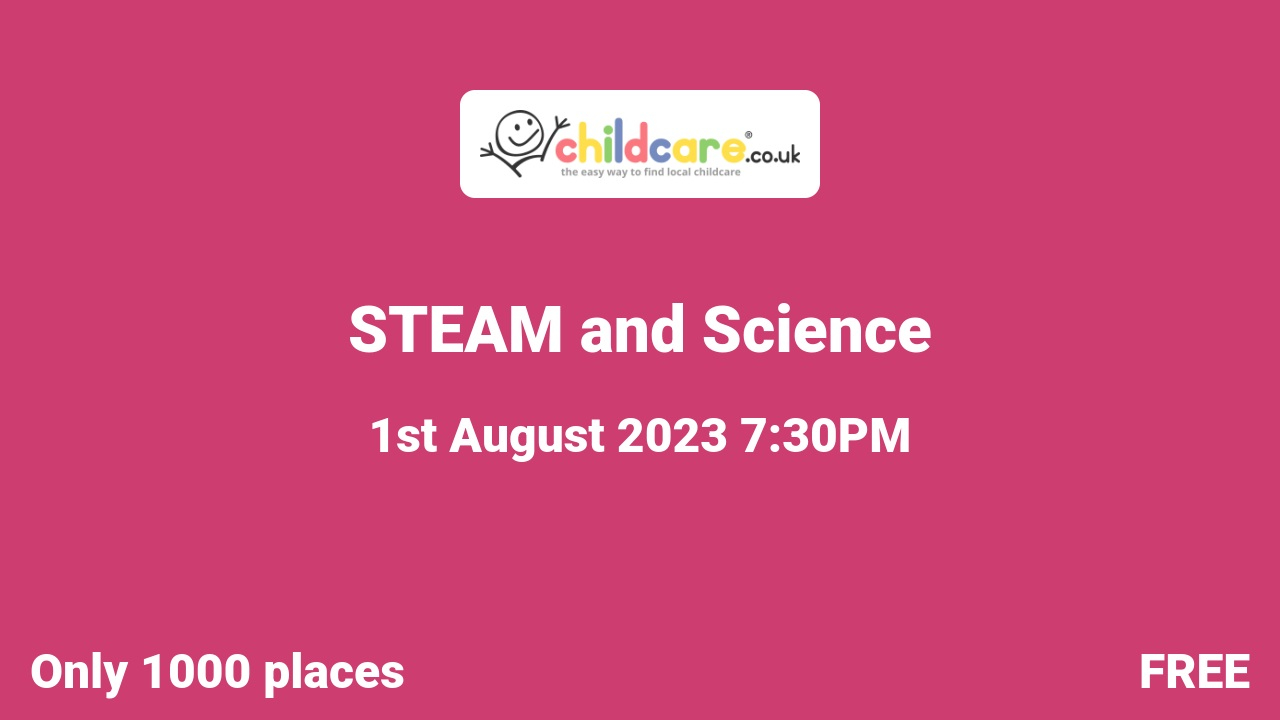 STEAM and Science Poster