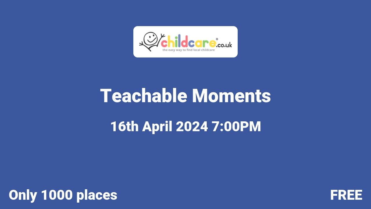 Teachable Moments poster