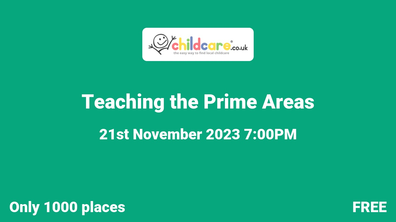 Teaching the Prime Areas  Poster