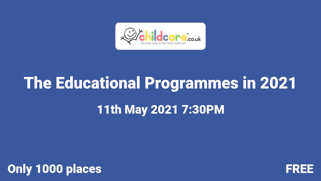 The Educational Programmes in 2021 Poster